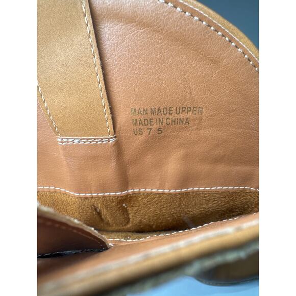 Oasis Society Amaya classic western boots brown size 7.5 - Picture 11 of 11